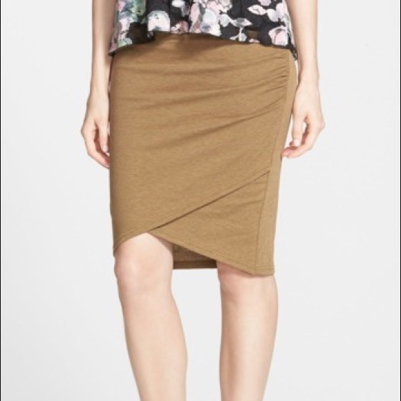 Leith Dresses & Skirts - Leith Ruched Body Con Skirt